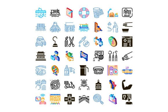Diverse Collection of Vector Icons Cover: Choosing the Right Visual Tools for Modern Design