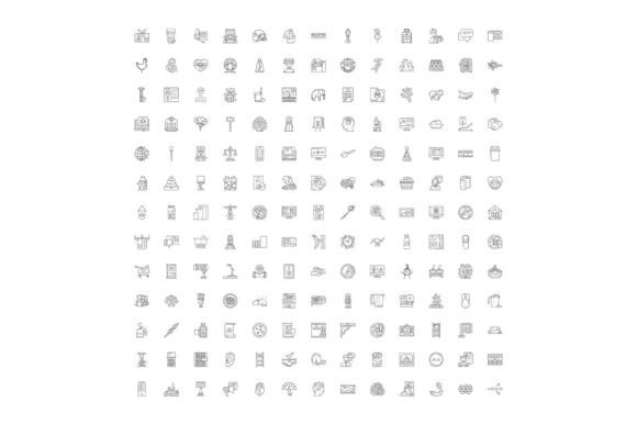 Diverse Line Icons for Business and Life: Practical Visual Tools for Real-World Use