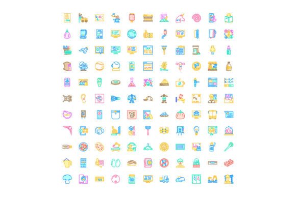 Enhancing Visual Communication with a Large Collection of Diverse Outline Icons