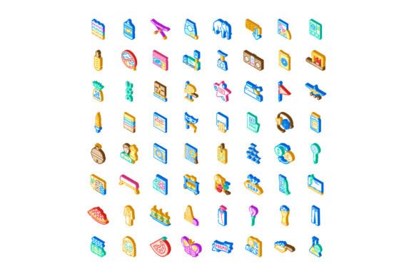 Isometric Vector Icon Set for Daily Life: A Practical Choice for Modern Design Projects