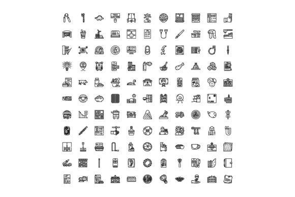 Outline Icon Sets for Web Design