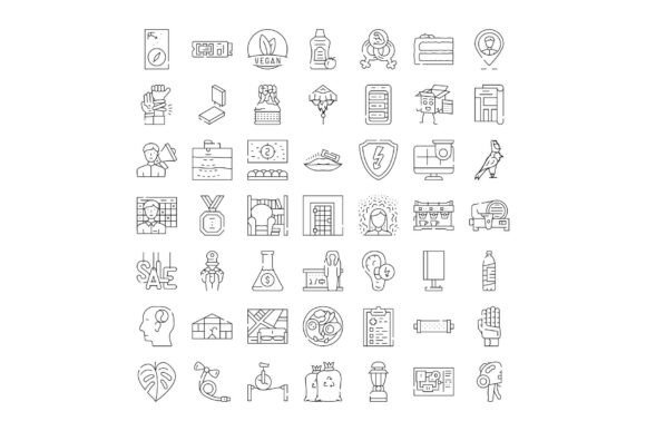 The Power and Practicality of Line Art Vector Icons in Modern Design