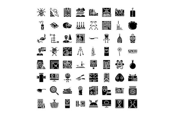 Universal Glyphs Collection: A Versatile Toolkit for Interface Design
