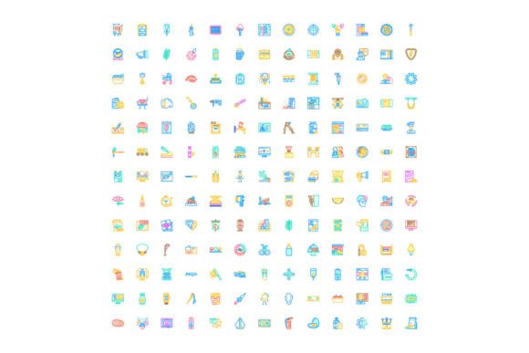 Unlocking Creativity with the Diverse Flat Line Icon Set Exploring Var